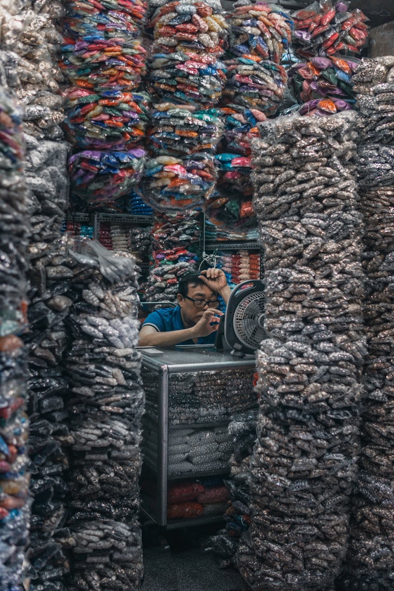 Photo by Hiep Duong woman in black shirt sitting on black and white chair