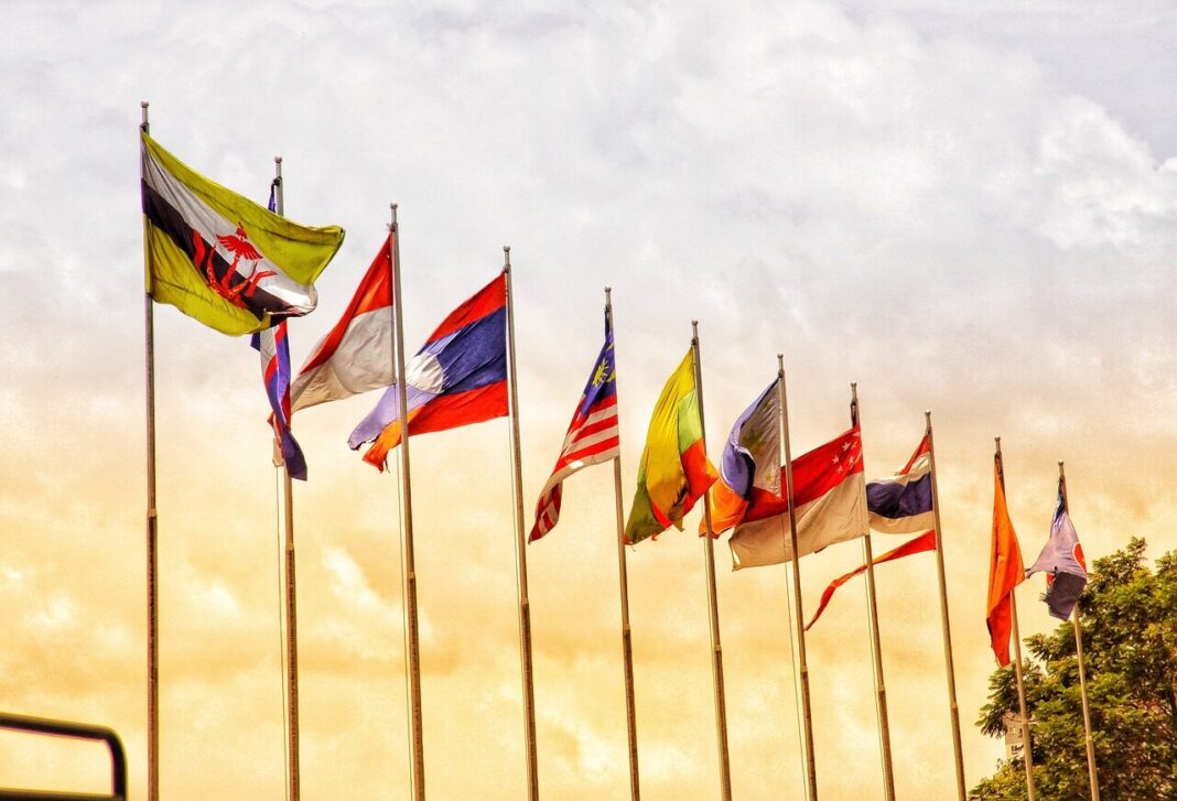 asean, indo, vietnam, ensign, federal, southeast asia, flag, asean, asean, asean, asean, asean